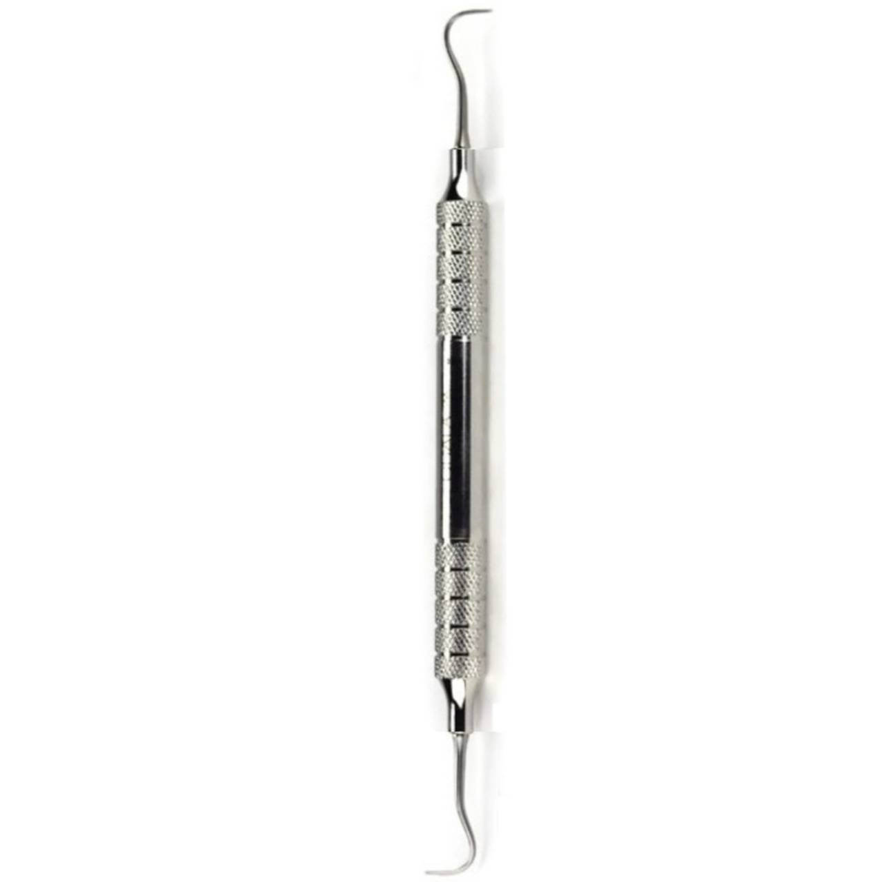Quala SH6H7/6Q Double End #H6/H7 Offset Dental Sickle Scaler With #6 Round Handle Quala SH6H7/6Q Double End #H6/H7 Offset Dental Sickle Scaler With #6 Round Handle